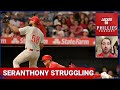 Seranthony Dominguez Struggles Again As The Philadelphia Phillies Lose To The Los Angeles Angels