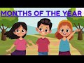"Discover the Months with Joyful Rhymes |Preschool Fun" "the Monthly Fun! | Rhymes for Preschoolers"