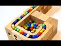 Marble run race ☆ Wooden Cuboro and HABA marble run.Compilation video!30min