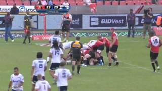Benji Marshall First Super Rugby Try vs Lions Blues 2014 S15