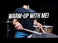 20-Minute Warm-Up For Beginner & Intermediate Drummers!