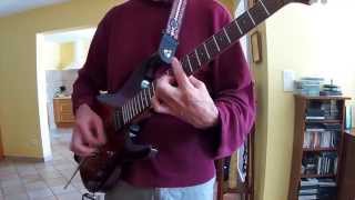 Long train running des Doobie brothers,electric guitar cover par jadoune340.ampli N.O.S ca100