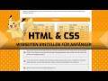 Wie man eine Website erstellt - HTML & CSS Tutorial für absolute Anfänger - Deutsch
