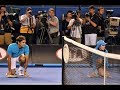 Federer and ball boys - Funny and Emotional !!