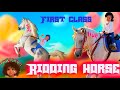 Learn How To Ride A Horse With HUR | تعلم ركوب الخيل مع حور