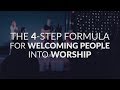 What To Say Before Leading Worship | The 4-Step Formula For Welcoming People Into Worship