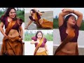 Sundor bhabhi sexy navel hot saree dance Nagin dance