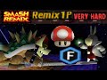 Smash Remix - Classic Mode Remix 1P Gameplay with Giant Peppy (VERY HARD)