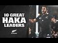 10 Great All Blacks haka leaders