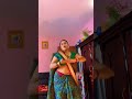Hot beautiful bhabhi dancing in green saree on tiktok