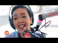 Kakai Bautista sings "Isang Tanong, Isang Sagot" (Donna Cruz) LIVE on Wish 107.5 Bus