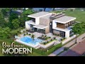 BASE GAME MODERN HOUSE | NO CC | The Sims 4: Speed Build