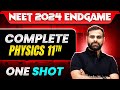 Complete CLASS 11th PHYSICS in 1 Shot | Concepts + Most Important Questions | NEET 2024