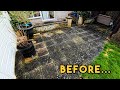 Janet Was HOPELESS! No Drainage Made Her Think Her Patio was UNCLEANABLE! The RESULTS were AMAZING!