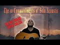 The Ultimate Guide for Solo Acoustic Gigs | Do Not Break These Rules