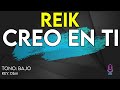 Reik - Creo En Ti - Karaoke Instrumental - Bajo