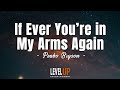 If Ever You're in My Arms Again - Peabo Bryson (Karaoke Version)