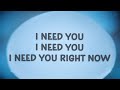 The Chainsmokers - I need you right now (Don't Let Me Down) (Lyrics) ft. Daya