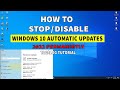 How to Stop or Disable Windows 10 Automatic Update | Tagalog Tutorial