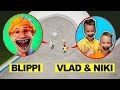 DRONE CATCHES BLIPPI DANCING with VLAD AND in REAL LIFE!