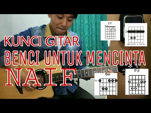 Download Belajar Kunci Gitar BENCI UNTUK MENCINTA ( NAIF ) - VWGITARKUL free
