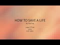How to Save a Life by the Fray - easy acoustic chords and lyrics
