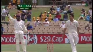 Chris Gayle 165* vs Australia 2nd Test Adelaide 2009/10