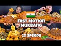 2x speed!!🔥ASMR When Indian Mukbangers Are Too Hungry for Foods🇮🇳Fast Motion  Eating Compilations