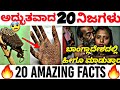 20 INTERESTING FACTS IN KANNADA | 20 TOP MOST AMAZING FACTS | SURPRISING 20 FACTS IN KANNADA |