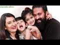 KGF Start Yash Family / South actor Yash With Wife Radhika Pandit & Son Yatharv Daughter Arya #yash