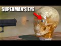 Superman’s “Bullet vs Eyeball” Shot at 200,000 FPS -  The Slow Mo Guys
