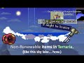 Terraria has non-renewable item, that makes some item unobtainable...