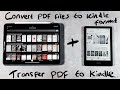 How To Convert and Transfer a PDF File to a Kindle