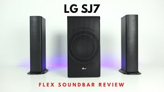 LG SJ7 Flex Sound Bar Review: Versatile!