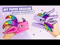 DIY Paper Dragon Puppet TikTok