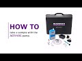 How to take a sample with the ACTI-VOC low-flow pump
