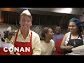Download Jack McBrayer & Triumph Visit Chicago's Weiner's Circle - CONAN on TBS mp4 3gp mp3 videos - waplic