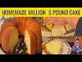 HOW TO MAKE A MILLION DOLLAR 💵 POUND CAKE 🍰#EricandTeresa #MillionDollarPoundCake #PoundCakeRecipe