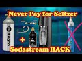 Never pay for seltzer again! (Sodamod Sodastream tutorial)
