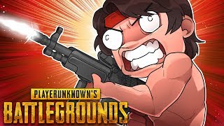 Getting Eliminated By Rambo! (PlayerUnknown