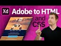Convert Adobe XD to Responsive HTML and CSS website