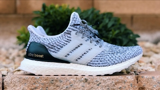 Adidas UltraBoost 3.0 Size 10.5 S 80636 Oreo Zebra Turtle Dove Lace