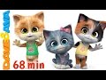 😻 Nursery Rhymes Songs Collection | 60 min 3D English Nursery Rhymes & Baby Songs from Dave and Ava