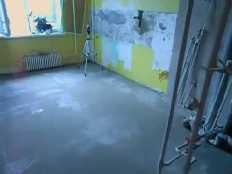 знал, как не затопить соседей при стяжке пола Спасибо