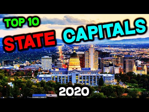 Top 10 BEST State Capitals to Live in America for 2020