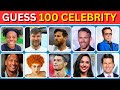 Guess the Celebrity in 3 Seconds || 100 Most Famous People | Famous people around the world 🌎||