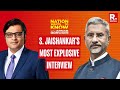 S Jaishankar's Most Headline-Making Interview With Arnab Goswami | Nation Wants to Know