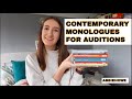 CONTEMPORARY MONOLOGUES FOR DRAMA SCHOOL AUDITIONS | ABBIE HOWE