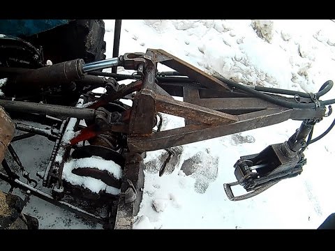 Лебедка на т-40 своими руками 66