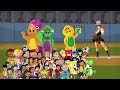TJ barney and friends baseball part 2
